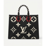 حقيبة توت لويس فيتون بنقشة المونوغرام الضخم والمقابض المجدولة (Louis Vuitton Giant Monogram Braided Tote) - Image 2