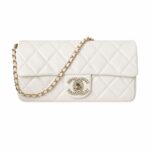 حقيبة شانيل الكلاسيكية بالألوان المعدنية (Chanel Metallic Classic Flap Bag) - جودة مطابقة للأصلي - Image 3