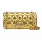 حقيبة شانيل الكلاسيكية بالألوان المعدنية (Chanel Metallic Classic Flap Bag) - جودة مطابقة للأصلي